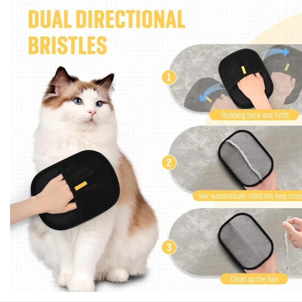 Electrostatic Pet Hair Removal Gloves